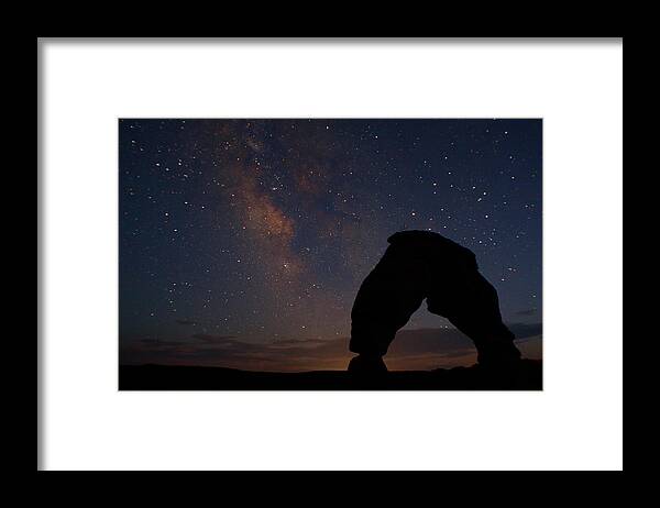  Framed Print featuring the photograph Gone Down The Milky Way by Jon Emery