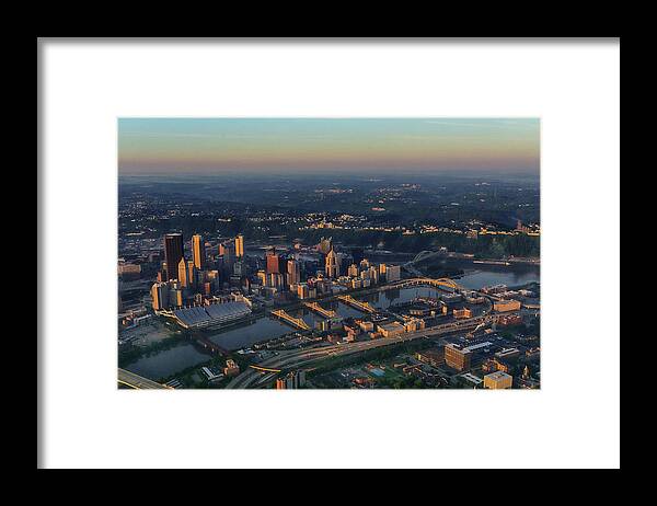 Pittsburgh Framed Print featuring the photograph Good Morning by Amanda Jones