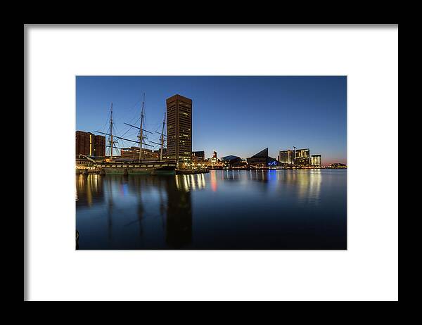 Baltimore Framed Print featuring the photograph Good Morning Baltimore by Darryl Hendricks