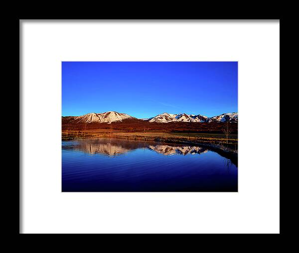 Colorado Framed Print featuring the photograph Good Morning Colorado by Mountain Dreams