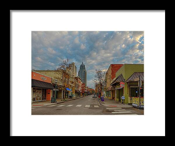  Framed Print featuring the photograph Good Morning Mobile 3 by Brad Boland