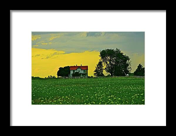  Framed Print featuring the photograph Good Morning by Tracy Rice Frame Of Mind
