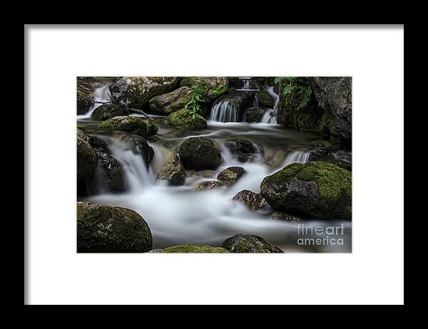 Bulgaria Framed Print featuring the photograph Goritsa Waterfalls-rapids 2231 by Steve Somerville