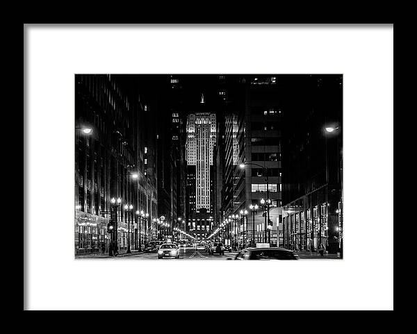 Chicago Board Of Trade Framed Print featuring the photograph Gotham by John Roach