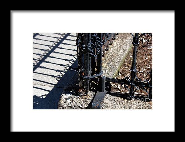 Dubuque Framed Print featuring the photograph Gothic Shadows by Laura Birr Brown