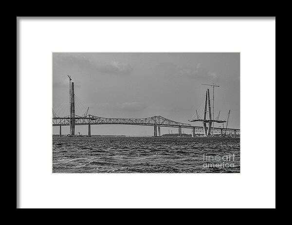 Old & New Bridges Framed Print featuring the photograph Grace and Pearman by Dale Powell