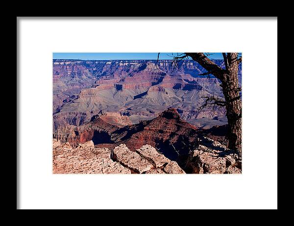 Grand Canyon National Park Framed Print featuring the photograph Grand Canyon 7 by Donna Corless