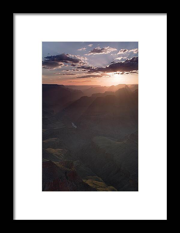 Arizona Framed Print featuring the photograph Grand Canyon Glow by Paul Riedinger