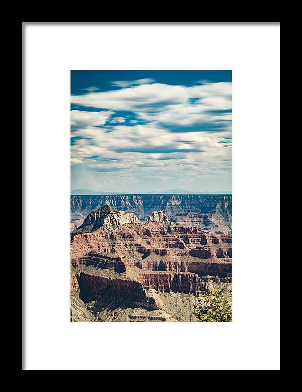 Arizona Framed Print featuring the photograph Grand Canyon North Rim 1 by Mati Krimerman