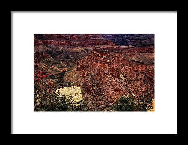 Arizona Framed Print featuring the photograph Grand Canyon Views No. 8 by Roger Passman