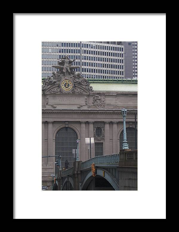 Grand Framed Print featuring the photograph Grand Central Station I by Henri Irizarri