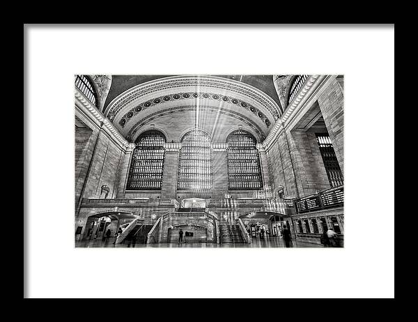 Grand Central Terminal Station Framed Print featuring the photograph Grand Central Terminal Station by Susan Candelario