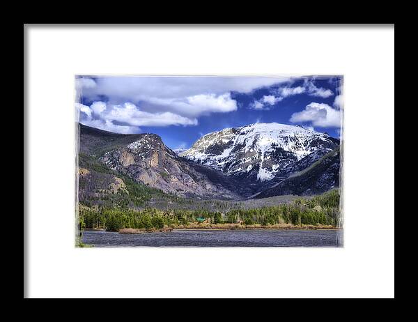 Calm Framed Print featuring the photograph Grand Lake CO by Joan Carroll