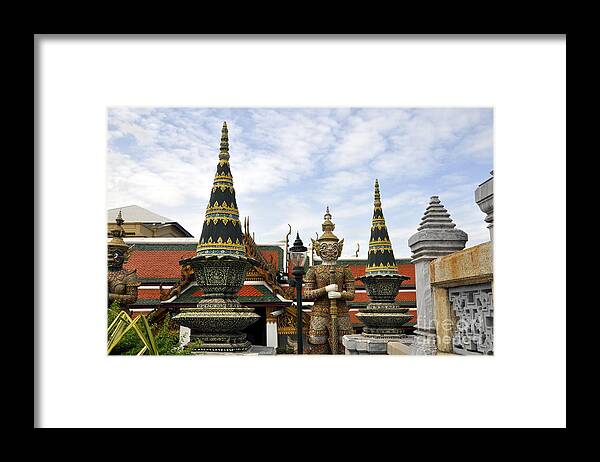 Grand Palace Framed Print featuring the photograph Grand Palace 10 by Andrew Dinh