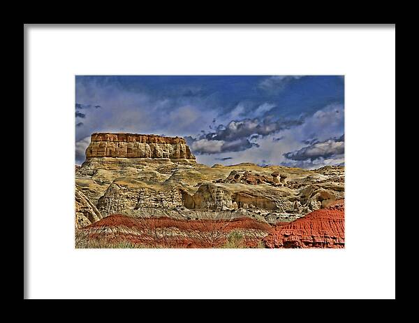 Utah Framed Print featuring the photograph Grand Staircase Escalante N P # 5 by Allen Beatty