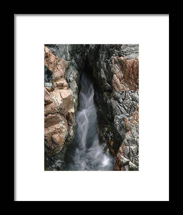 Acadia Framed Print featuring the photograph Granite Coast near Thunder Hole by Juergen Roth