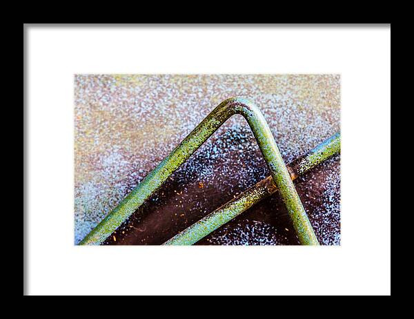 Abstract Photography Framed Print featuring the photograph Grasshopper Legs by SR Green