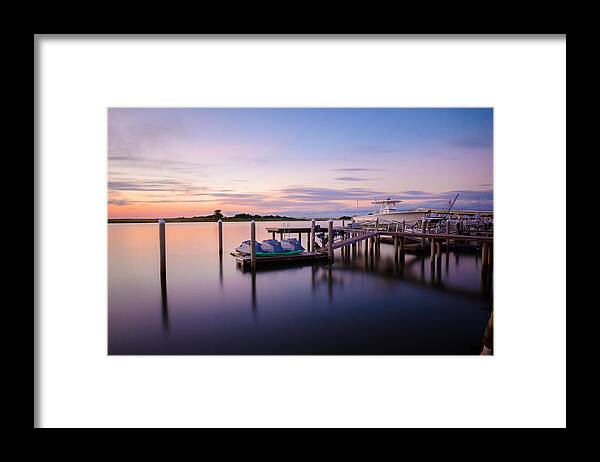 Sunset Framed Print featuring the photograph Great Egg Harbor Sunset by Mark Rogers