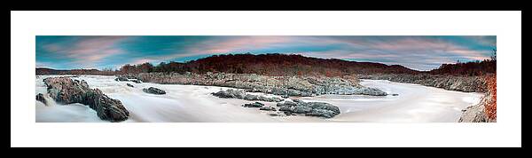 Potomac Framed Print featuring the photograph Great Falls apres Sandy by Edward Kreis