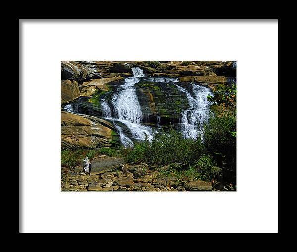 Great Falls Framed Print featuring the photograph Great Falls by Raymond Salani III