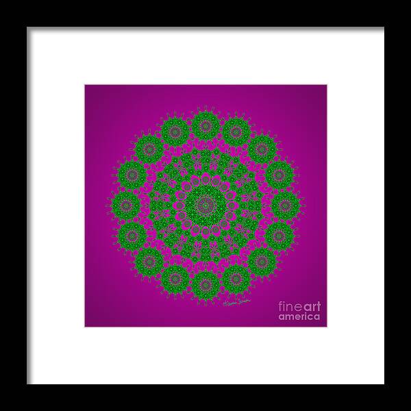 Artsytoo Framed Print featuring the drawing Green With Envy by Heather Schaefer