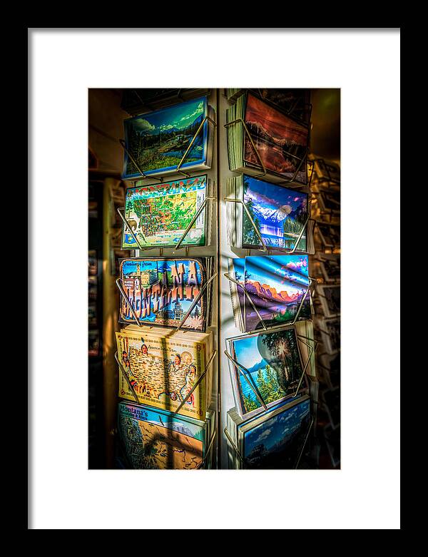 Montana Framed Print featuring the photograph Greetings from Montana by Spencer McDonald