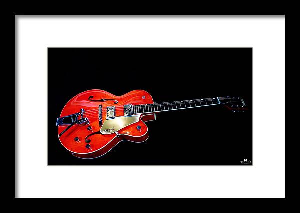 Gretsch Framed Print featuring the photograph Gretsch Guitar by Russ Harris
