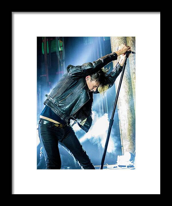 Band Framed Print featuring the photograph Grinspoon @ Tivoli 2017 by Leon Jones
