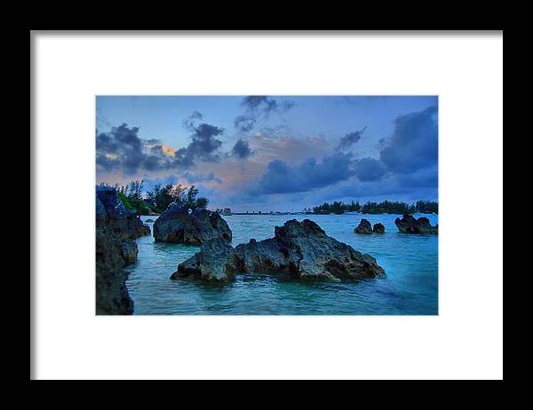 Bermuda Framed Print featuring the photograph Grotto Bay - Bermuda by DJ Florek
