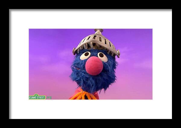 Grover Framed Print by Sesame Street - Fine Art America