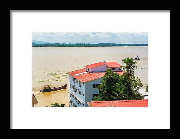 Guayaquil Framed Print featuring the photograph Guayaquil River View by Jess Kraft
