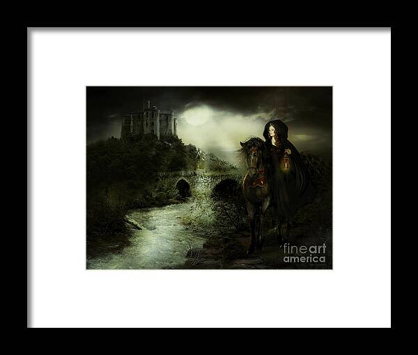 Guinevere Framed Print featuring the digital art Guinevere by Shanina Conway