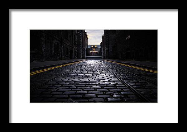 Architecture Framed Print featuring the photograph Guinness storehouse gate - Dublin, Ireland - Travel photography by Giuseppe Milo