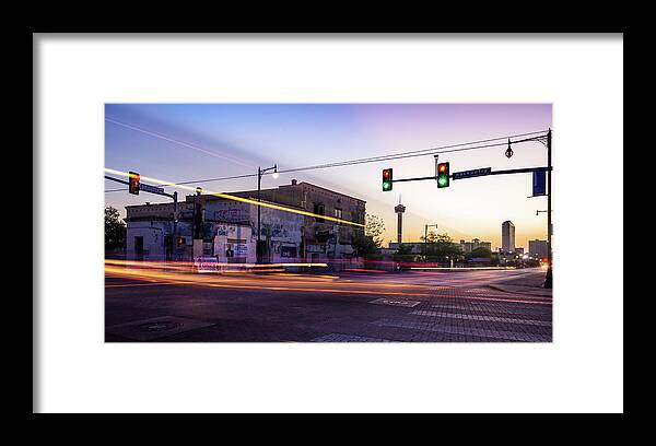 Hackberry Framed Print featuring the photograph Hackberry and Commerce by Micah Goff