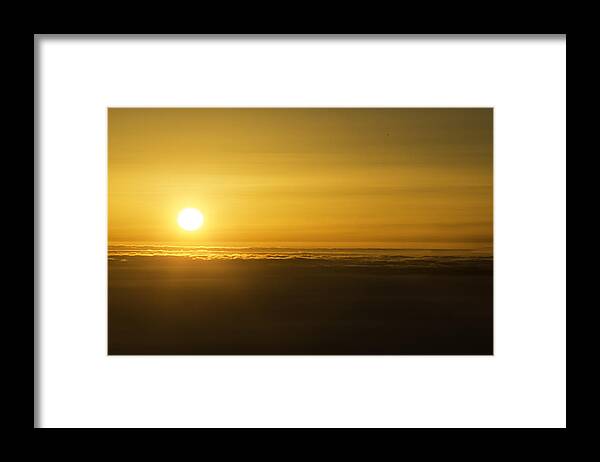 Haleakala Framed Print featuring the photograph Haleakala Sunset by Michael Miller
