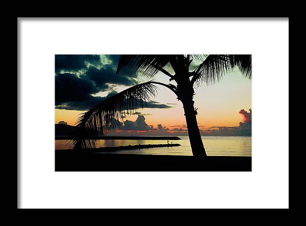 Haleiwa Framed Print featuring the photograph Haleiwa by Steven Sparks