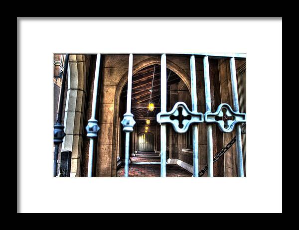 Hall Of Chambers Framed Print featuring the photograph Hall of Chambers by Shannon Louder