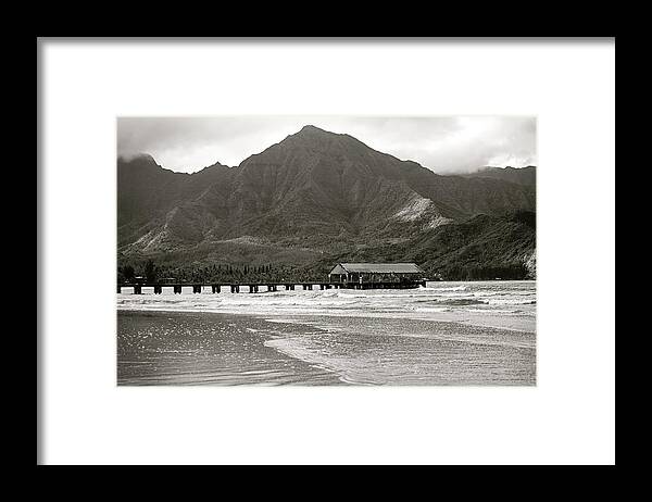 Afternoon Framed Print featuring the photograph Hanalei Bay by Kicka Witte - Printscapes