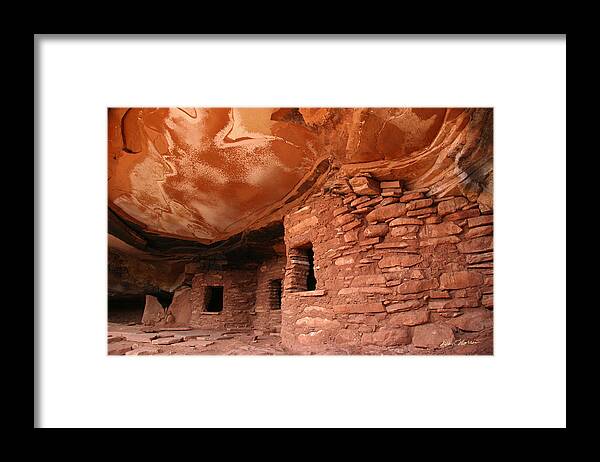 Moab Framed Print featuring the photograph Hand House by Dan Norris