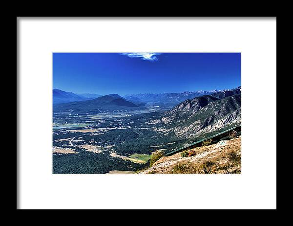 Hang Framed Print featuring the photograph Hang Gliders Point of View by Monte Arnold