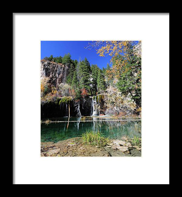 Colorado Framed Print featuring the photograph Hanging Lake by Julia McHugh