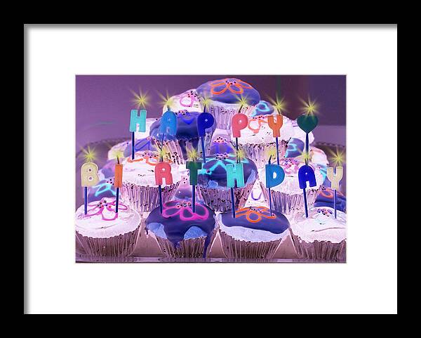 Still Life Framed Print featuring the photograph Happy Birthday by Holly Kempe