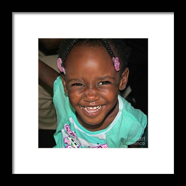  Framed Print featuring the photograph Happy Child by George D Gordon III