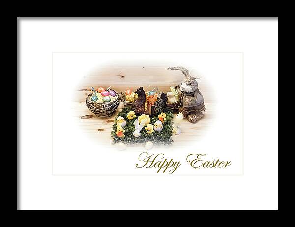 Easter Framed Print featuring the photograph Happy Easter - 6 by Paul MAURICE