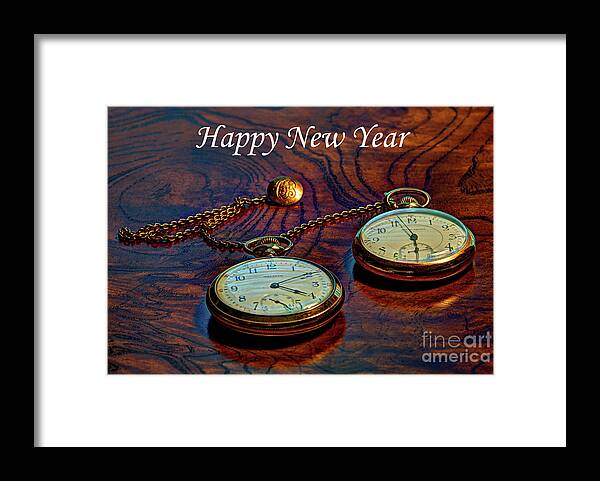 Pocket Framed Print featuring the photograph Happy New Year by Dale Powell