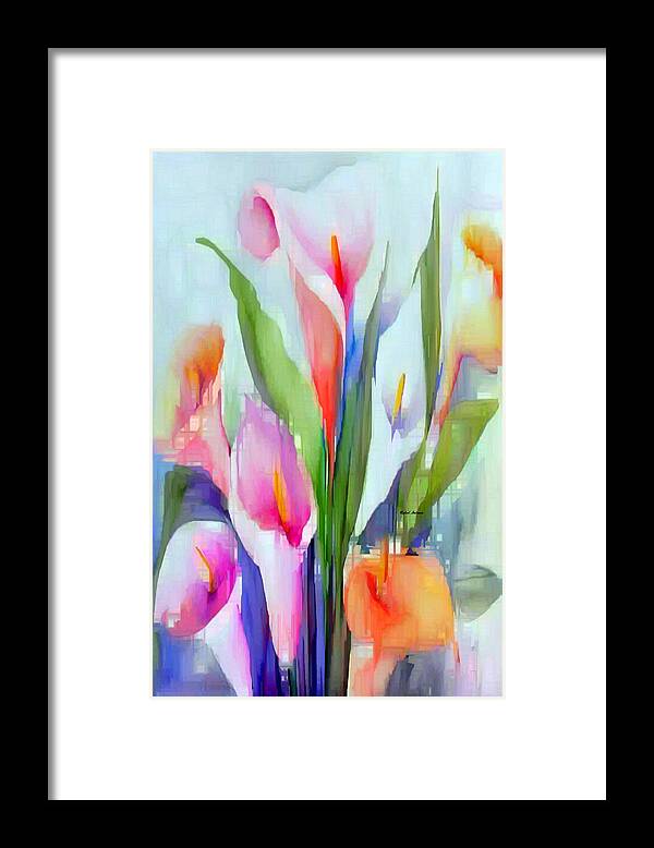Art Framed Print featuring the digital art Happy to See You by Rafael Salazar