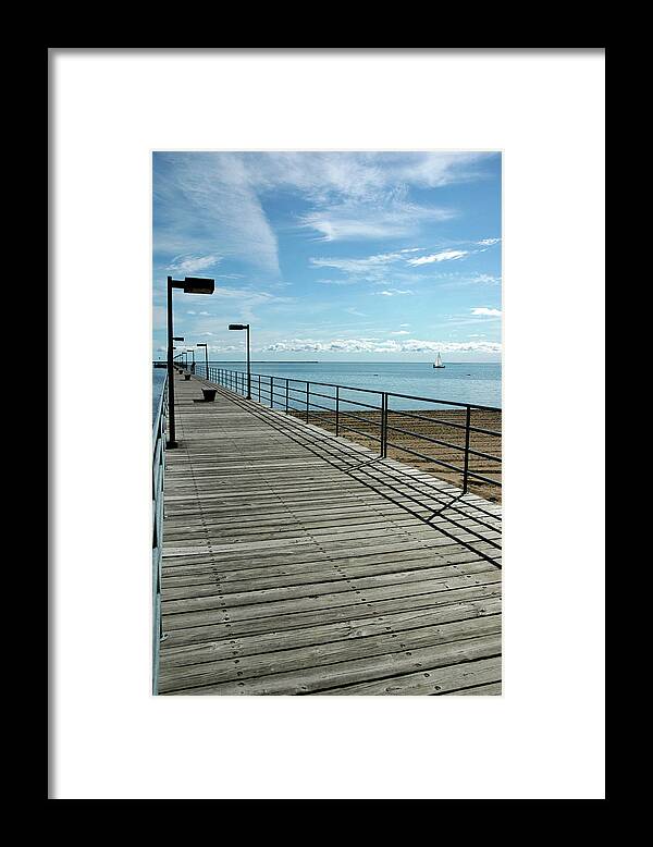 Usa Framed Print featuring the photograph Harbor Beach Lake Huron Michigan by LeeAnn McLaneGoetz McLaneGoetzStudioLLCcom
