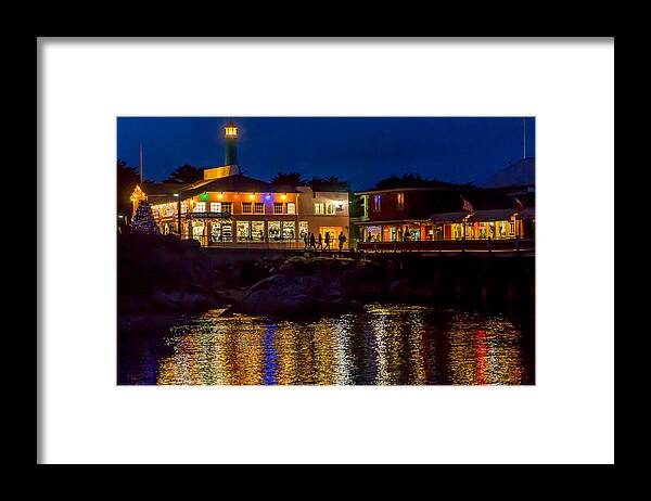 Monterey Framed Print featuring the photograph Harbor House by Derek Dean