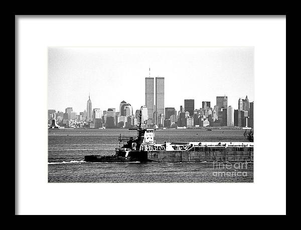 Harbor View 1990s Framed Print featuring the photograph Harbor View 1990s by John Rizzuto