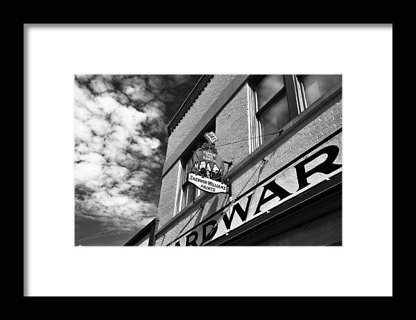 Fine Art Photography Framed Print featuring the photograph Hardware by David Lee Thompson